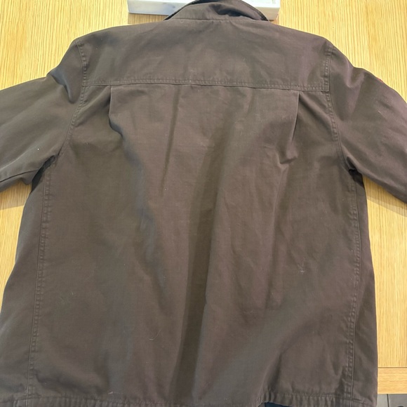 Vans Classic Brown Trucker Jacket with Logo Patch - Picture 6 of 9